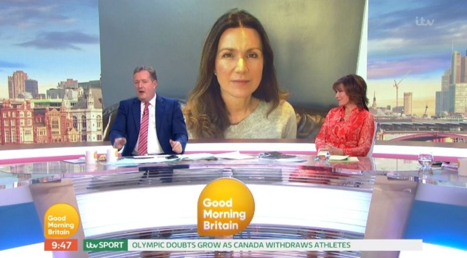  Susanna Reid has continued to make regular appearances on GMB during isolation