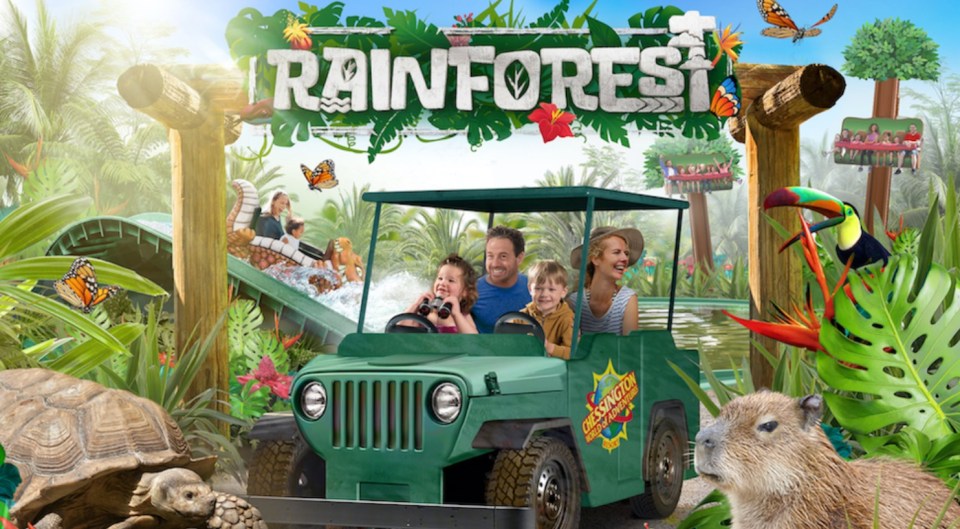  Chessington is planning to open their 11th land The Rainforest