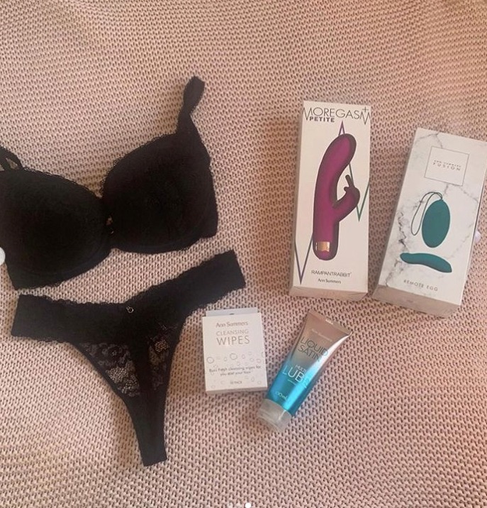  Megan revealed she was giving away sex toys this week to help with boredom