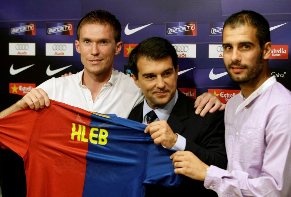  Pep Guardiola failed to get the best out of Hleb