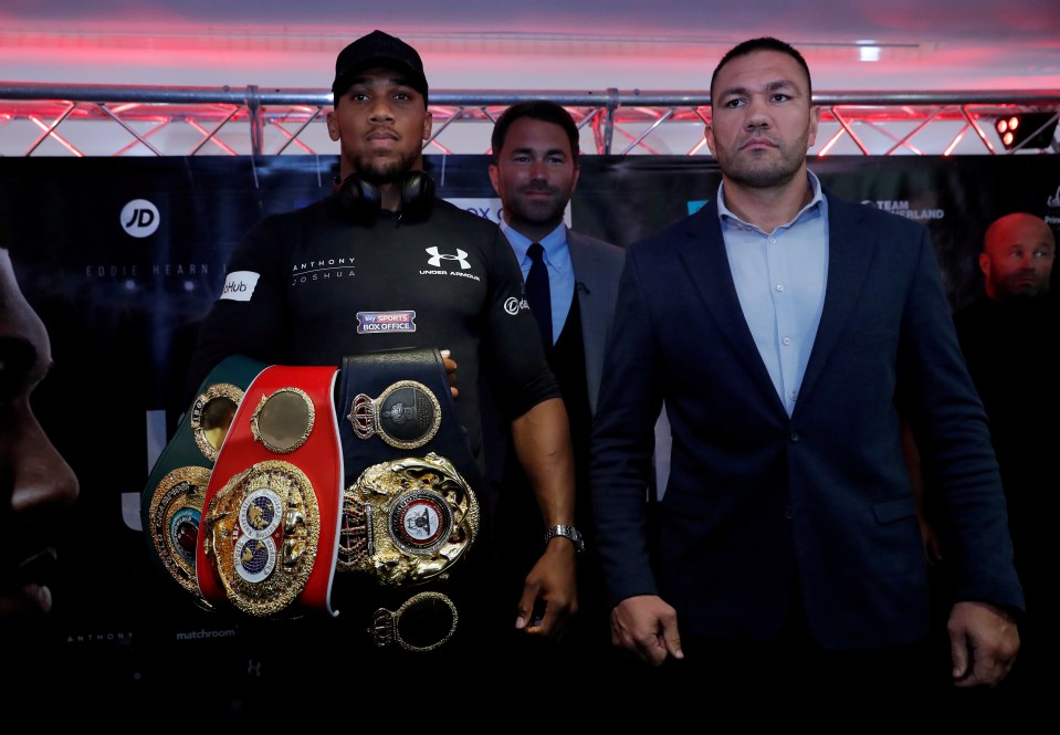  AJ is set to put his titles on the line against Kubrat Pulev - but we may have to wait