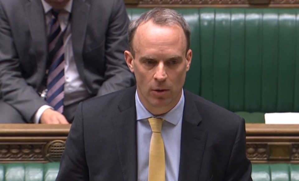  Foreign Secretary Dominic Raab revealed that they are helping to secure flights with a number of countries including Australia, New Zealand, Singapore and Peru