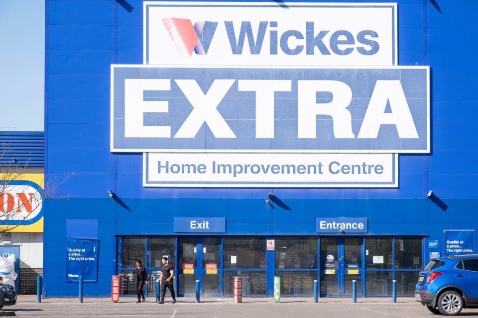  Wickes has opened some of its stores and you can always shop online