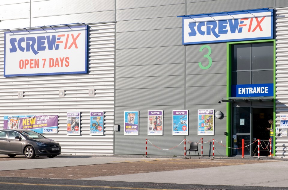  Screwfix has warned that the service may be slightly delayed