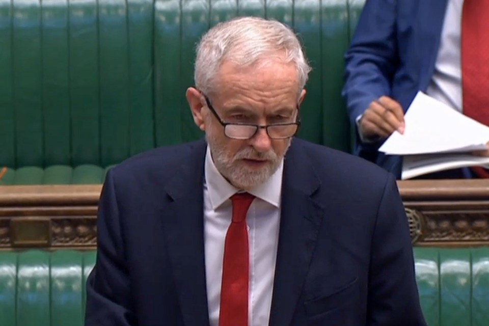  Jeremy Corbyn claimed a sick worker was forced to go in to work anyway