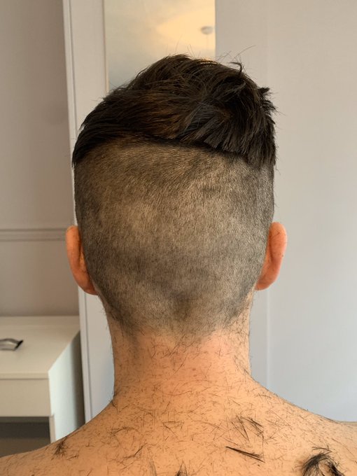 Twitter user Daniel Rundle took to the social networking site to reveal his new DIY haircut