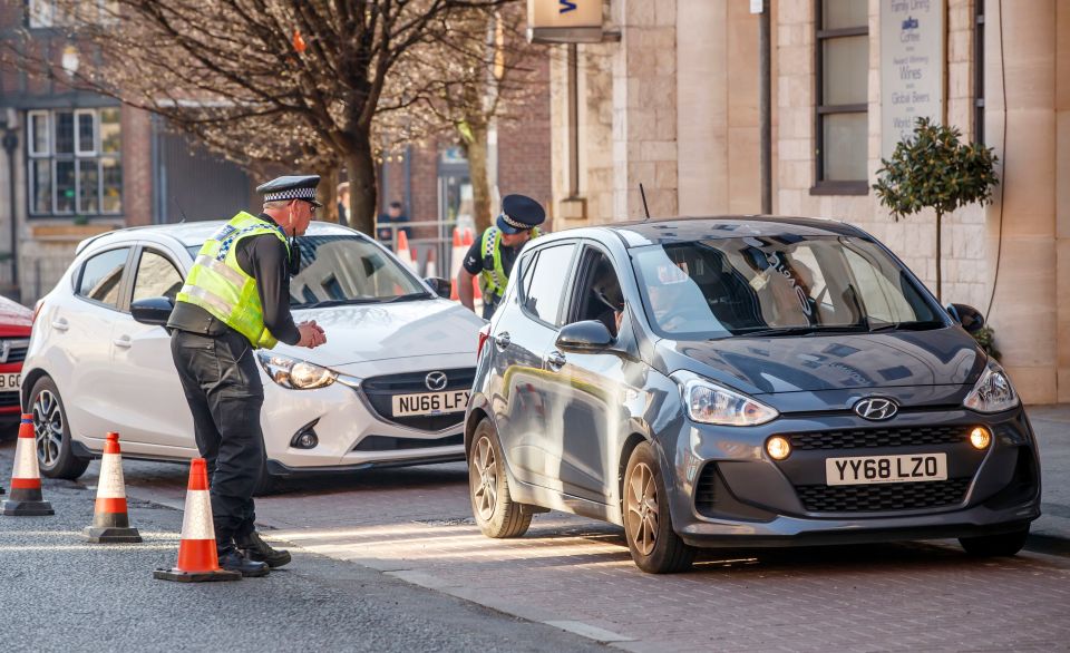  Officers were today ensuring the stay at home message was being listened to in York