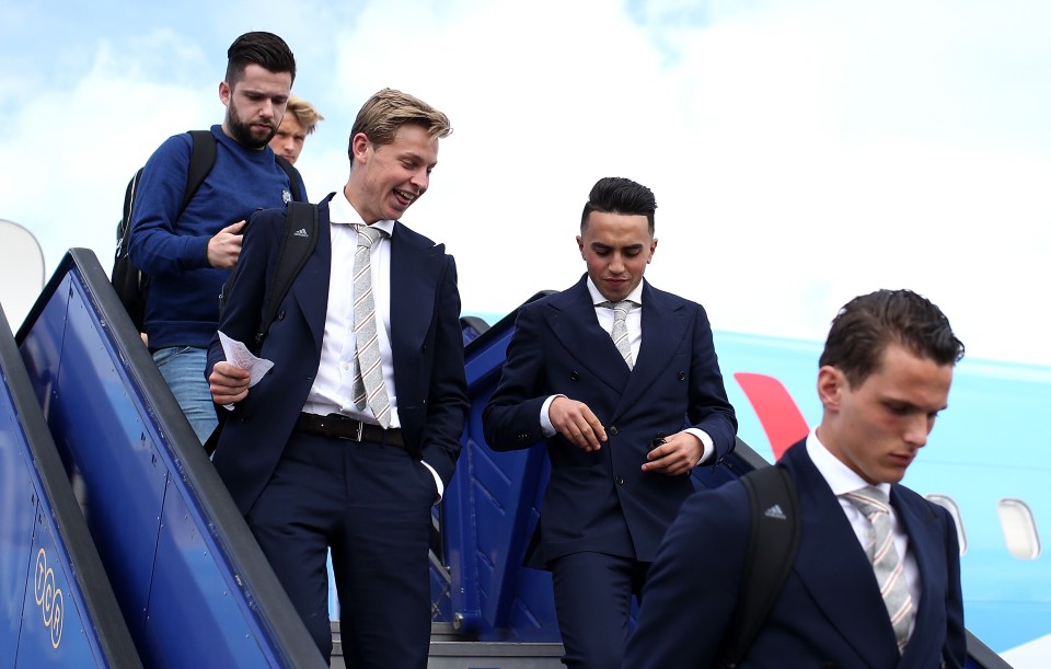  Frenkie de Jong was one of Nouri's best friends in the Ajax youth teams