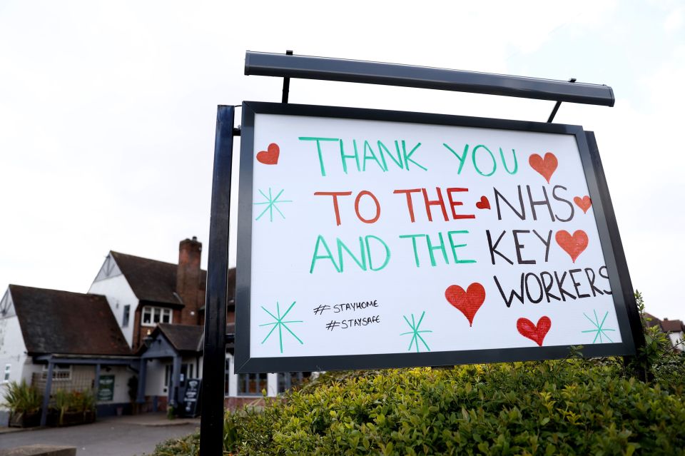  A huge army of volunteers have signed up to help the NHS