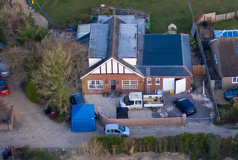  This is the property in West Sussex where Robert Needham is believed to have killed his family