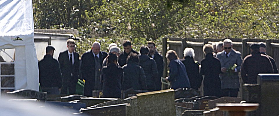  A Gypsy family ignored coronavirus social-distancing rules when 40 turned up to a funeral