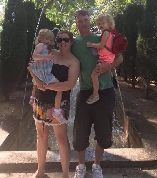  Robert Needham, 42, is believed to have shot his partner Kelly Fitzgibbons and their girls Ava, five, and Lexi, before turning the gun on himself in West Sussex