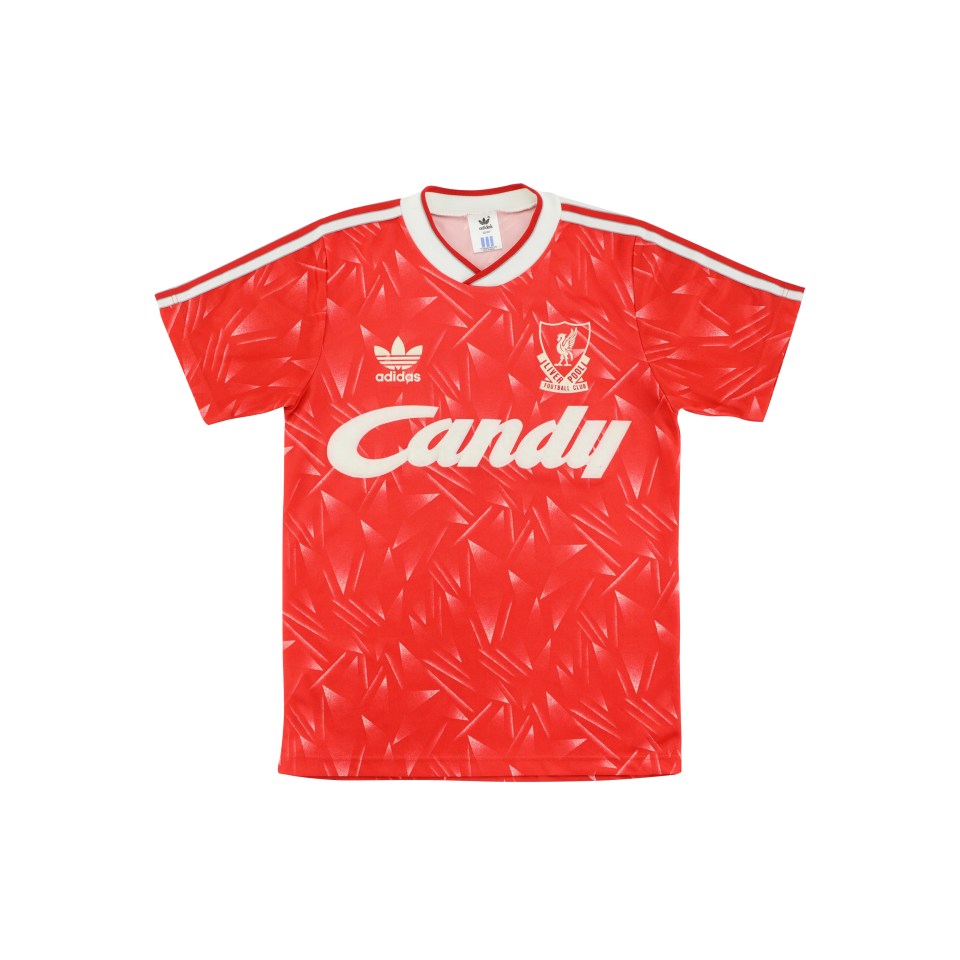  Liverpool's 'Candy' kit was designed in the club's traditional red colours