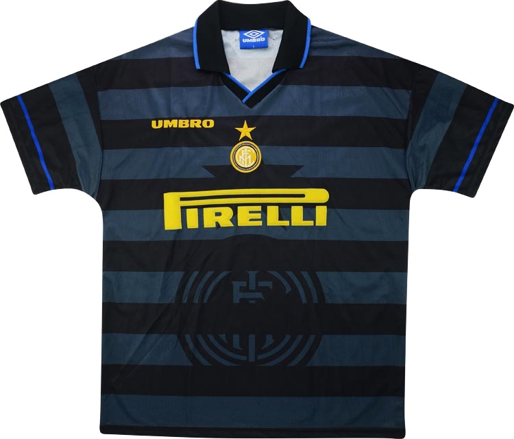  Inter Milan's kit is commonly associated with Brazil icon Ronaldo