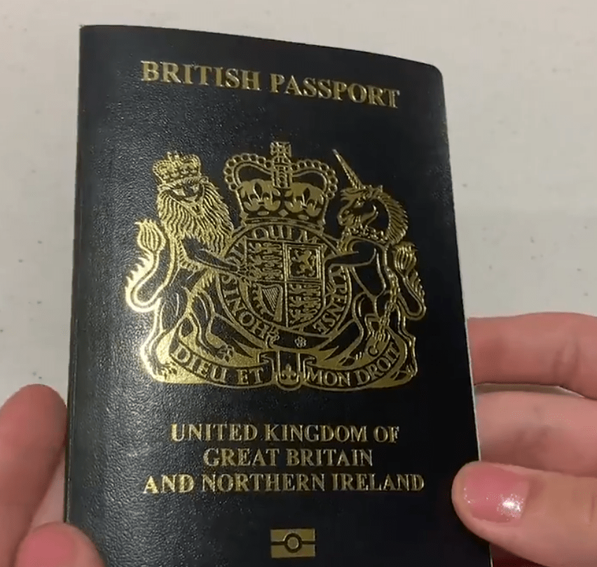  Brits are convinced the new 'blue' passport is black