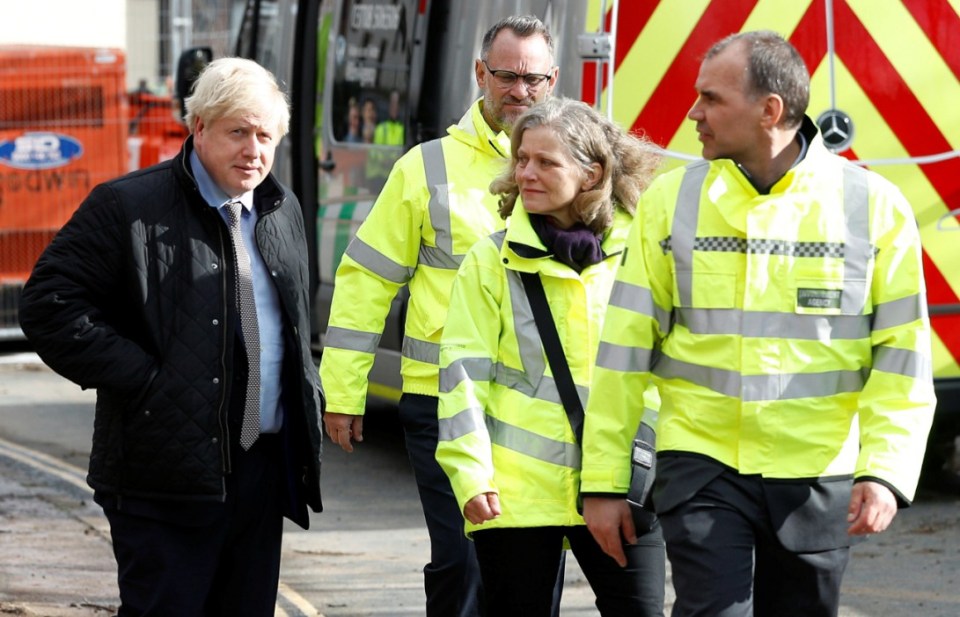  Boris on the streets of Bewdley