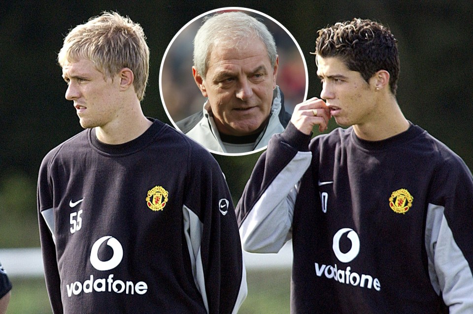  Cristiano Ronaldo (right) is the player he is now thanks to Walter Smith, according to former team-mate Darren Fletcher