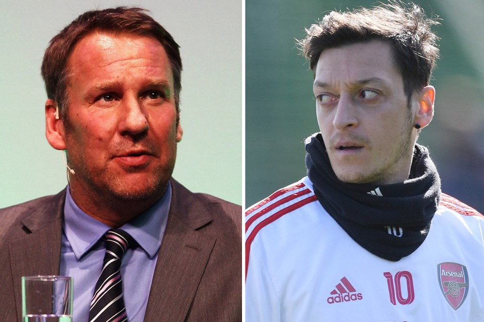  Paul Merson believes Mesut Ozil's wages are pricing any club out of a move