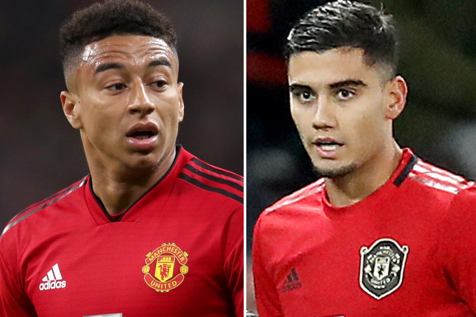  Jesse Lingard and Andreas Pereira could be facing the axe at Manchester United come the end of the season