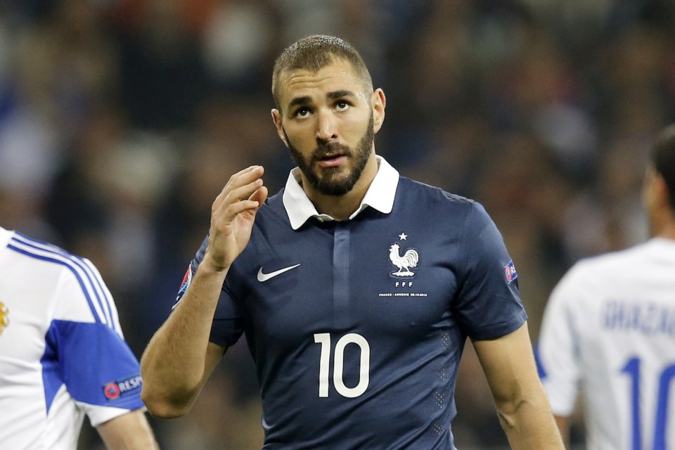  Benzema became embroiled in scandal in late 2015 and hasn't appeared for Les Bleus since