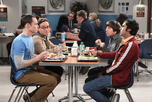  The CalTech cafeteria is a recurring location on The Big Bang Theory