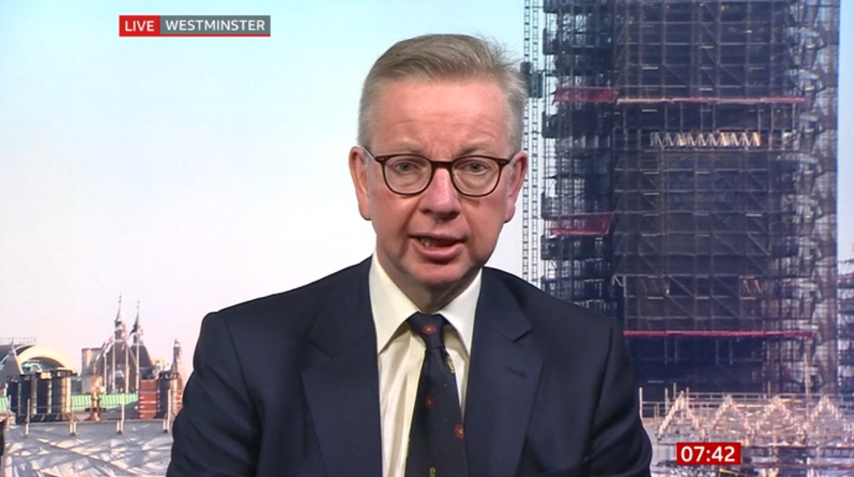  Michael Gove suggested kids should stay in one home - but they ARE allowed to see both parents