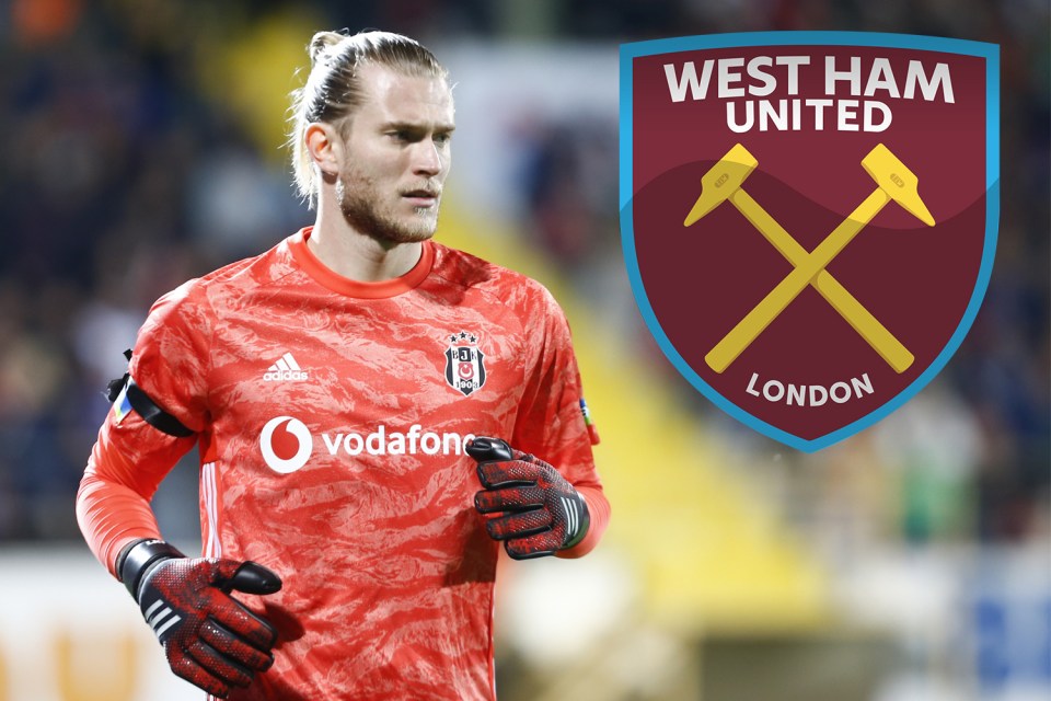  West Ham have been linked with a move for Loris Karius