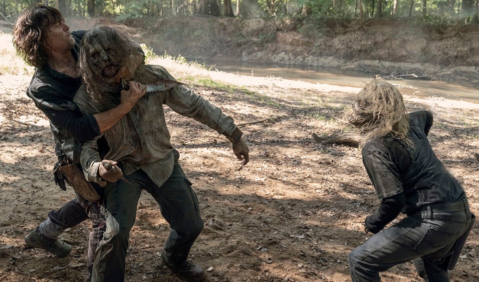  The Walking Dead returned to AMC and FOX last week