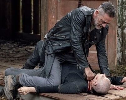 Carol instructed Negan to slit Alpha's throat