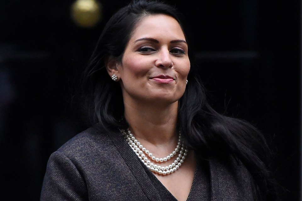  Priti Patel mounted a power grab to control all of Britain's intelligence agencies, the Sun reveals