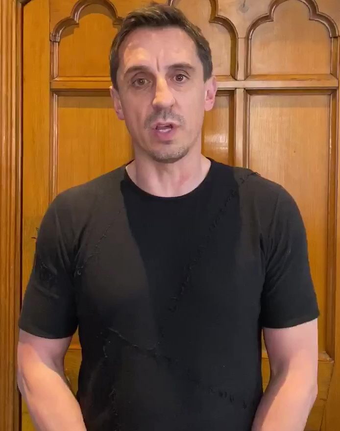  Gary Neville also promised that none of his hotel staff would be laid off