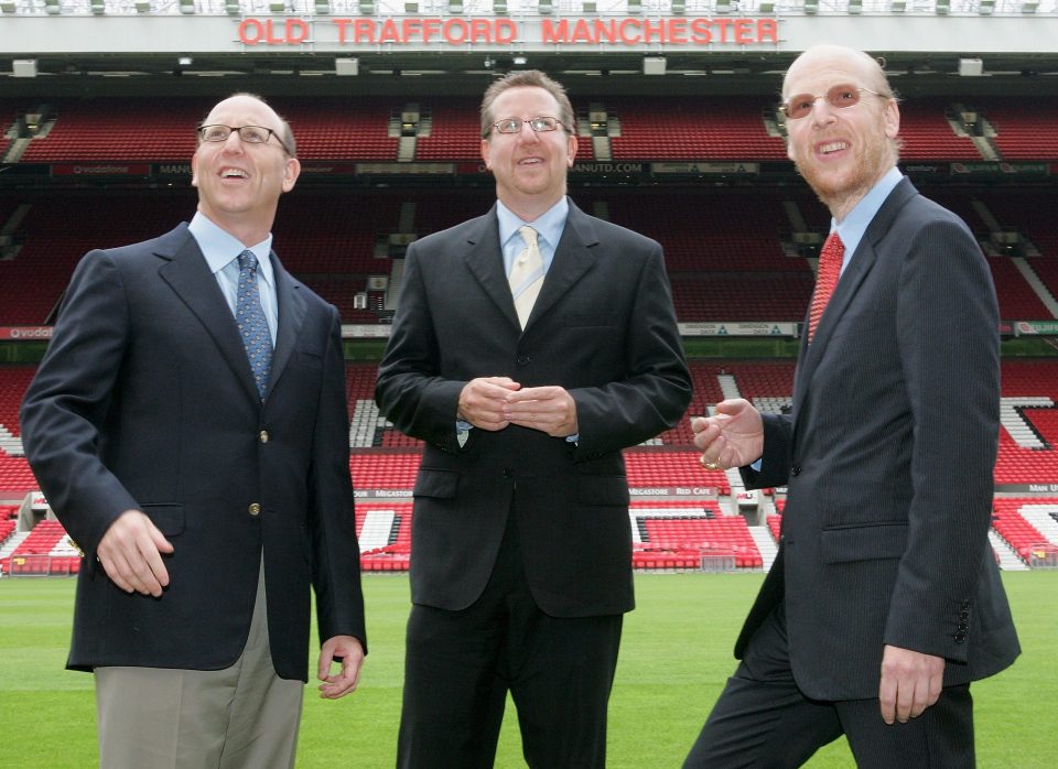  The Glazers used £660m of debt to finance the purchase of United