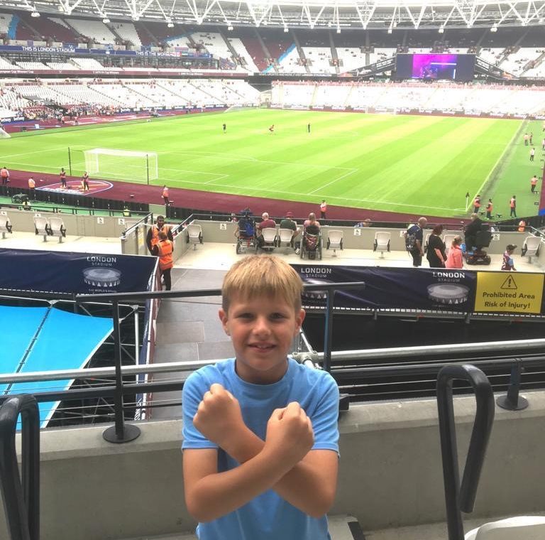  Dexter is a season ticket holder at the London Stadium