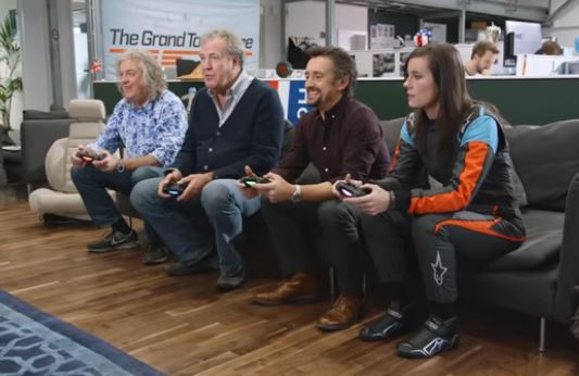  Eaton stars alongside Clarkson, May and Hammond on The Grand Tour