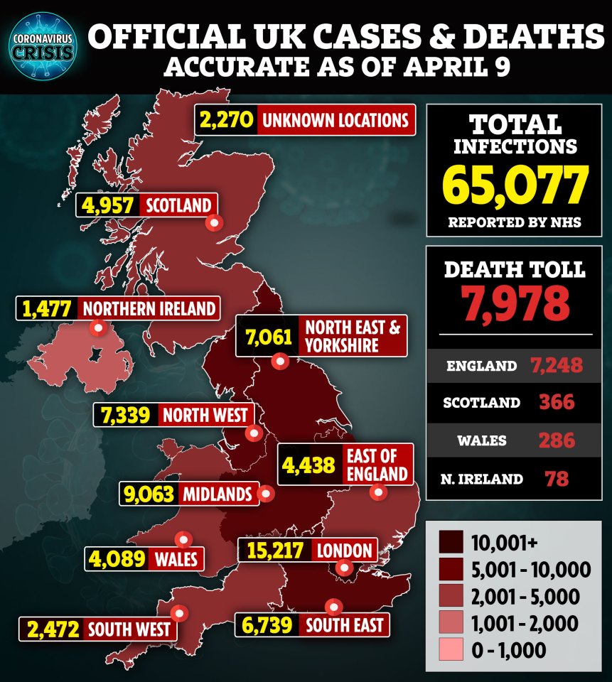  How the deadly bug has affected the UK