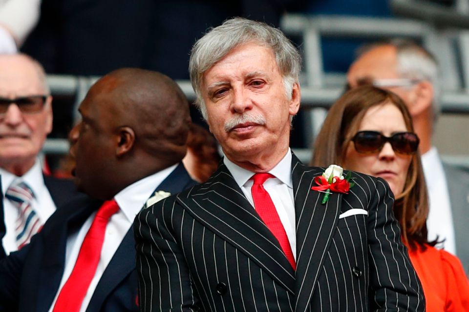  Arsenal chief Stan Kroenke also owns NFL side the LA Rams