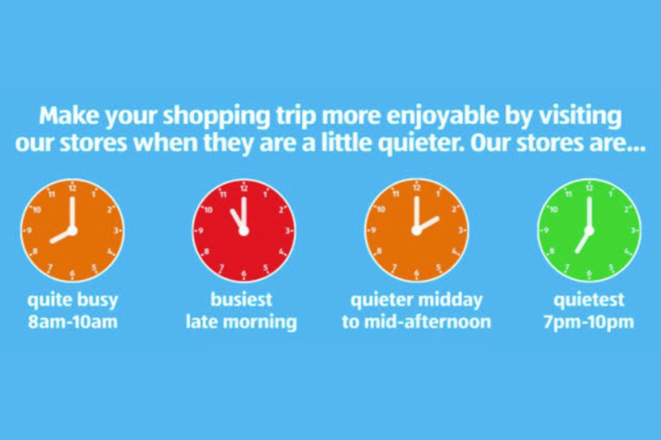  Aldi has released a handy traffic light system so you see when stores are likely to be quieter