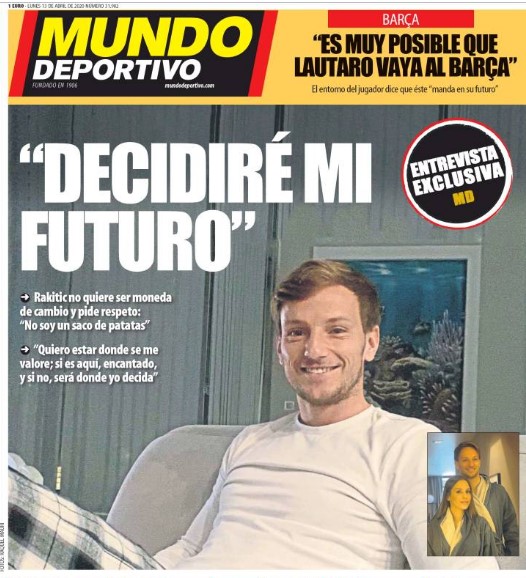  Rakitic revealed his future ambitions to Mundo Deportivo