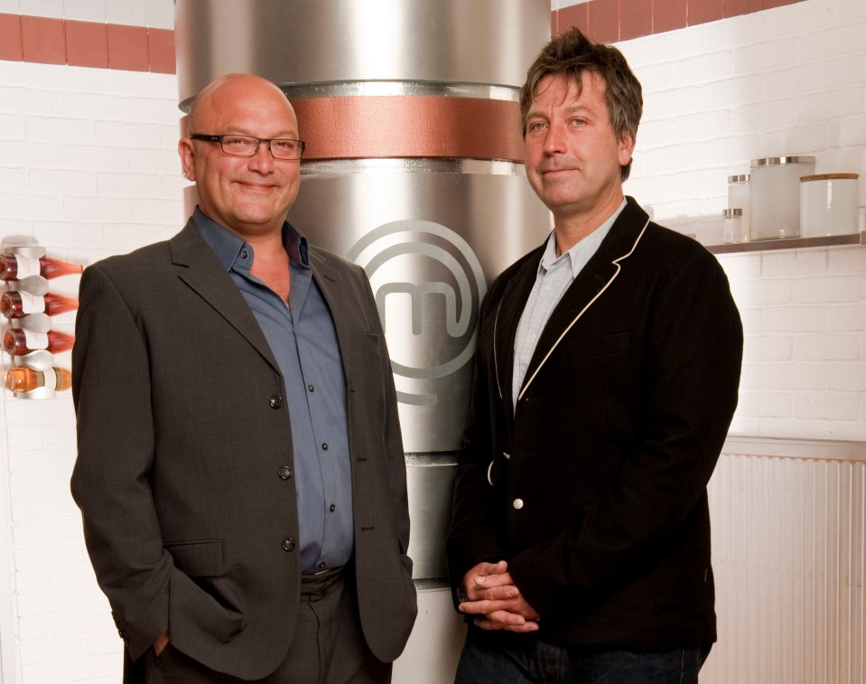  He hosts Masterchef with John Torode