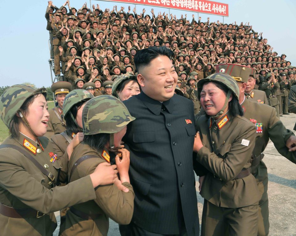  Kim is worshiped like a god in is homeland