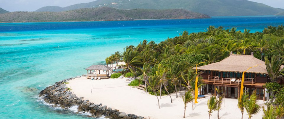  Sir Richard's luxurious Necker island