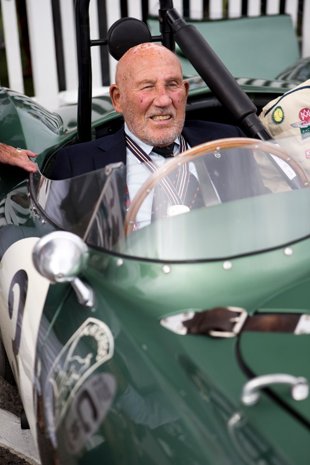  Behind the wheel of an Aston Martin DB3S