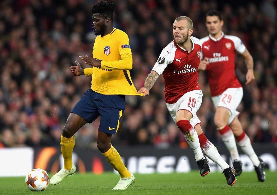  Arsenal are locked in transfer talks with Partey, according to his father