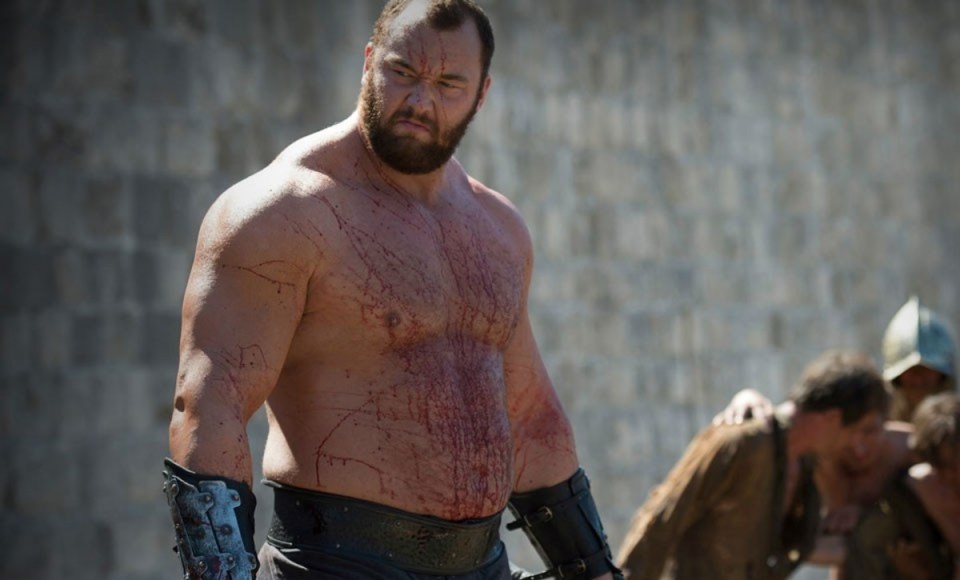  'Thor' played The Mountain in the hit HBO show Game of Thrones