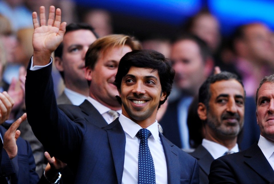  Sheikh Mansour spent hundreds of millions after he bought Manchester City in 2008