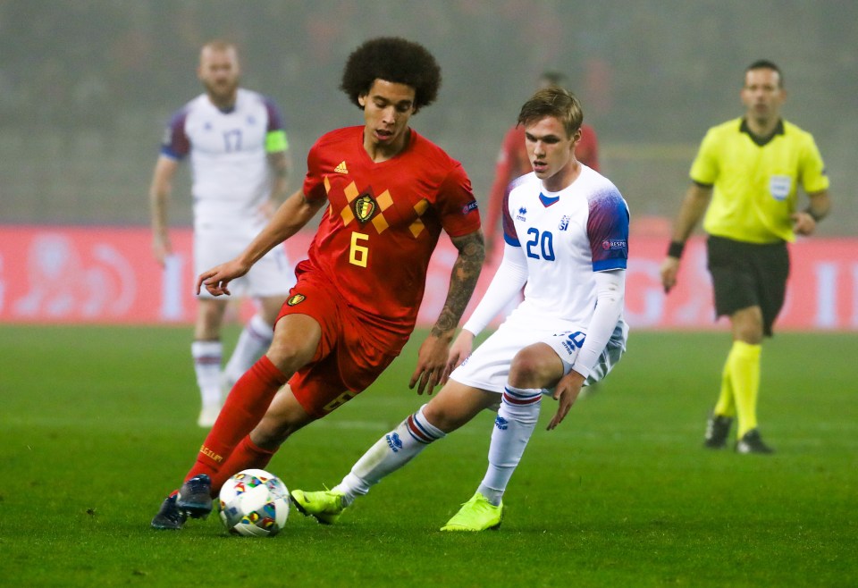  Witsel is a classy operator in the Belgium engine room