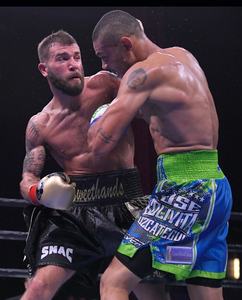  Caleb Plant, left, is all-action and British fans would love to see more of him