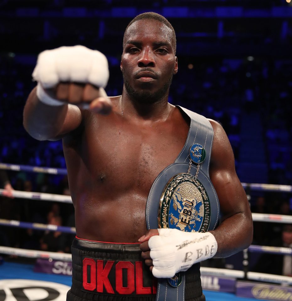  Lawrence Okolie is edging closer to a world title shot at cruiserweight