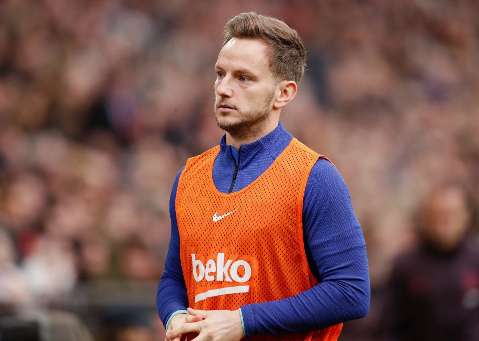  Rakitic has become a more peripheral figure at the Camp Nou