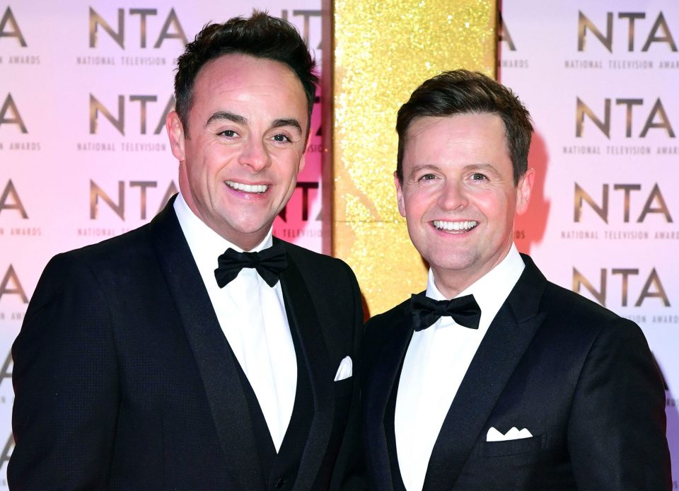  ITV star Ant, with TV partner Declan Donnelly, has fought painkiller addiction and booze battles